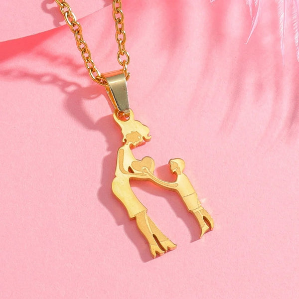 Mother Son Pendant Necklace – A Symbol of Love Bond