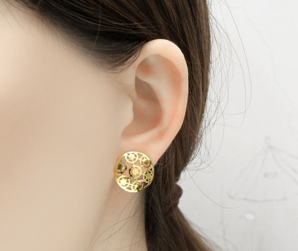 Hollow Round Jewellery Set