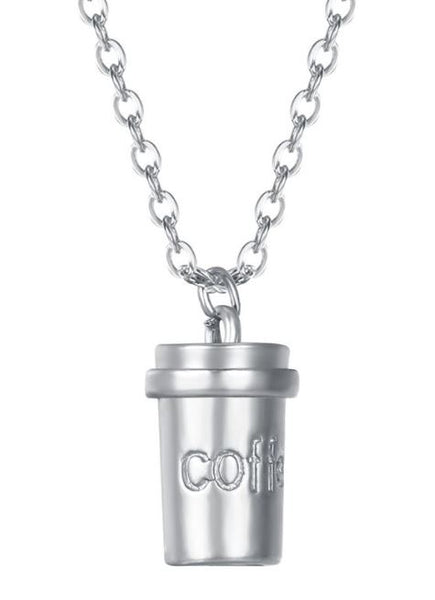 Coffee Cup Necklace