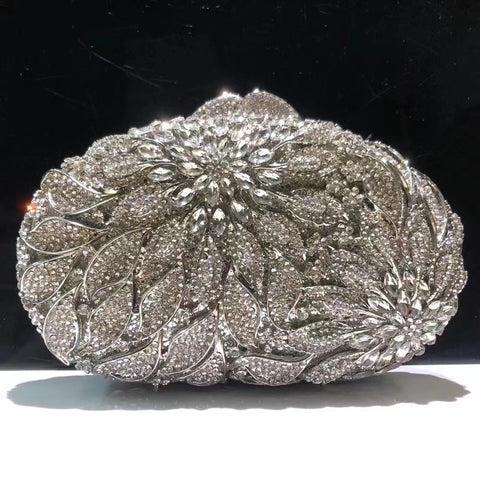 Clutch Bag - Crystal Design